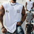 Herren Fitness Tank Top Bodybuilding Gym Unterhemd Sommer T-Shirt Muskelshirt DE