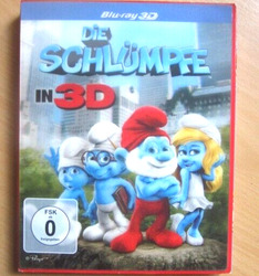 Die Schlümpfe in 3D Blu ray DVD