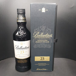 Ballantine's 23 Years Blended Scotch Whisky 40% Scotland American Oak Casks OVP