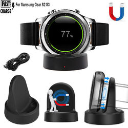 Für Samsung Gear S2 S3 Classic / Frontier Wireless Ladegerät Docking Station DE