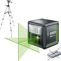 Bosch Kreuzlinienlaser Quigo green Set mit Stativ, I23783