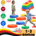 10x Balanciersteine für Kinder Balance Flusssteine zur Förderung Stepping Stones