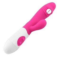 Vibrator mit Klitorisstimulator Sextoy Penisform 30 Programme G-Punkt Klitoris