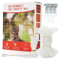 Katzennetz Katzenschutznetz Balkonnetz Katzenschutz Fenstergitter 3x8m