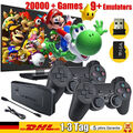 Retro konsole 20000+ Spiele 4K TV Video Game Stick mit 2Wireless Controller 2024