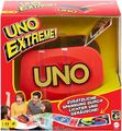 Mattel Games UNO Extreme! Kartenspiel Kartenwerfer Kinderspiel Reisespiel Erwach