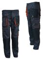 Arbeitshose Multifunktion Bundhose Hose Herren grau schwarz orang Gr. 46-60