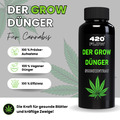 420Flow® Cannabis Grow Dünger Stärkt Blätter & Zweige für gesundes Wachstum