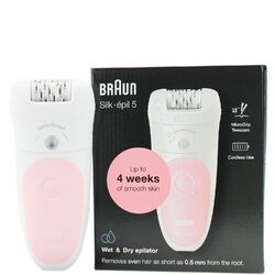 Braun Silk-épil 5 Epilierer Wet & Dry Epilator Wasserfest Anti-Slip Grip,OvP Neu