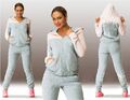 Damen Sport Jogginganzug Fitness Sweatshirt Trainingsanzug Hose Hoodie Hausanzug
