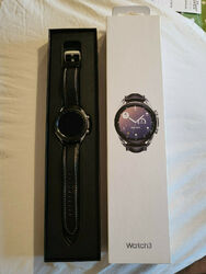 Samsung Galaxy Watch 3 41mm Bluetooth mystic silver Smartwatch - Zustand top