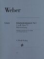 Klarinettenkonzert Nr. 1 f-moll op. 73 | Carl Maria von Weber | 2002 | deutsch