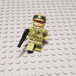 75094 LEGO STAR WARS ENDOR REBEL LSW-0645 MIT BLASTER IN TOP ZUSTAND GEBRAUCHT 