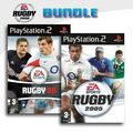 PS2 / Sony Playstation 2 - Ea Sports Rugby 08 + EA sports Rugby 2005 mit OVP