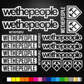 Passend für WE THE PEOPLE  aufkleber sticker set abziehbild decal fahrrad bike 