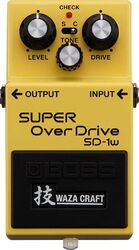 BOSS Waza Craft SD-1W Super Overdrive Gitarren Effektpedal