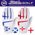 SG 5er-Pack Herren Cabretta Leder Golfhandschuhe England Schottland Logo