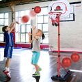 Kinder Basketballständer, 109cm-205cm höhenverstellbarer Basketballkorb