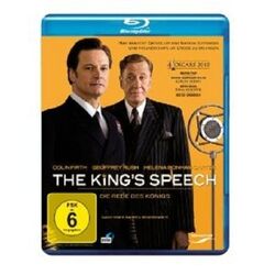 THE KING'S SPEECH - DIE REDE DES KÖNIGS BLU RAY NEU