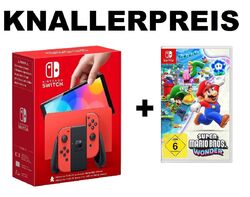 Nintendo Switch OLED Modell Mario-Edition (rot) + Super Mario Bros. Wonder - NEUBerlin Spandau