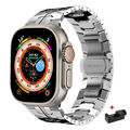 Edelstahl Armband für Apple Watch Ultra Series 8 7 6 5 4 38-49mm Mit Schutzhülle