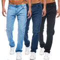 Herren Jeans Hose Stretch Übergröße 5 Jeanshose straight-cut Regular Fit  305