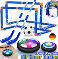 Kinder Air Power Fußball 3in1 Wiederaufladbar Hover Ball Hockey Set mit 2 Tore