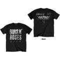 Guns N' Rosen - Unisex T-Shirt - Paradise City Stars - Schwarz Baumwolle