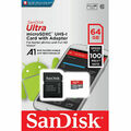 SanDisk Ultra 64GB Micro SD SDXC A1 100MB/s Speicherkarte UHS-I Class 10 667X