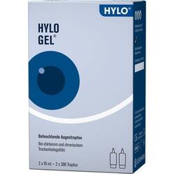 HYLO-GEL Augentropfen Gel 2 x10 ml trockene Augen Juckreiz