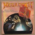 Megadeth – Peace Sells... But Who's Buying? / Aufkleber / 80er Jahre / 10x10 cm