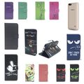 Handy Tasche Für Huawei G Play Mini / Honor 4C Schutz Hülle Etui Motiv Wallet