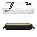 3x Toner für HP Color LaserJet 4700 wie Q5950A 643A BLACK