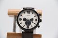 BASTLER DEFEKT Fossil Nate JR1390 Quartz Chronograph Herrenuhr Herren Uhr Leder