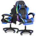 RGB Gaming Stuhl LED Beleuchtung Gamer Sessel Gaming Chair Gamingstuhl 150KG