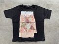 s. Oliver T-Shirt Shirt Gr. XS (34/36) schwarz mit Aufdruck, oversized