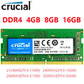 Crucial DDR4 4GB 8GB 16GB 2133 2400 2666  LAPTOP SPEICHER SODIMM NOTEBOOK-RAM