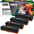 4x Toner für Canon 045H i-Sensys LBP-611cn MF-631cdw MF-632cdw MF633cdw MF635cx