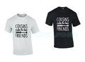 T-SHIRT COUSINS MAKE THE BEST FRIENDS FAMILY LOVE TOGETHER KINDER ERWACHSENE U