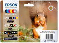 6 Epson Druckerpatronen Tinte 378 XL T379D BK/C/M/Y 478 XL GY/R Multipack