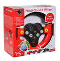 BIG Outdoor Spielzeug Lenkrad Bobby Car Multi Sound Wheel schwarz, rot 800056459