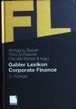 Gabler, Lexikon Corporate Finance. Breuer, Wolfgang und Thilo Schweizer: