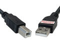 Drucker Scanner Anschluss USB Kabel für Lexmark Forms Printer 2580 + B,W Matrix