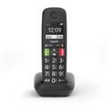 Gigaset E290 schwarz Schnurloses Senioren-Telefon mit großen Tasten DECT-Telefon