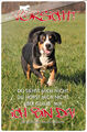 ! ENTLEBUCHER SENNENHUND ! Metall Warnschild .04