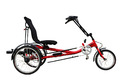Liegedreirad Sesseldreirad Elektro Dreirad für Erwachsene mit E-Antrieb 8-Gang