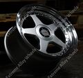 Alufelgen 16" F5 für Opel Adam Ascona Astra Corsa Kadett 4x100 silber