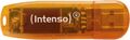 Intenso Rainbow Line 64GB USB Stick 2.0 Orange - NEU OVP