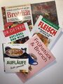 6 Kochbücher Brotdiät Frühstück & Brunch Geflügel & Wild Fleisch Aufläufe