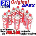 28 Stück Gaskartusche 227g APEX Gaskartuschen Gaskocher MSF-1A Campinggas Butan